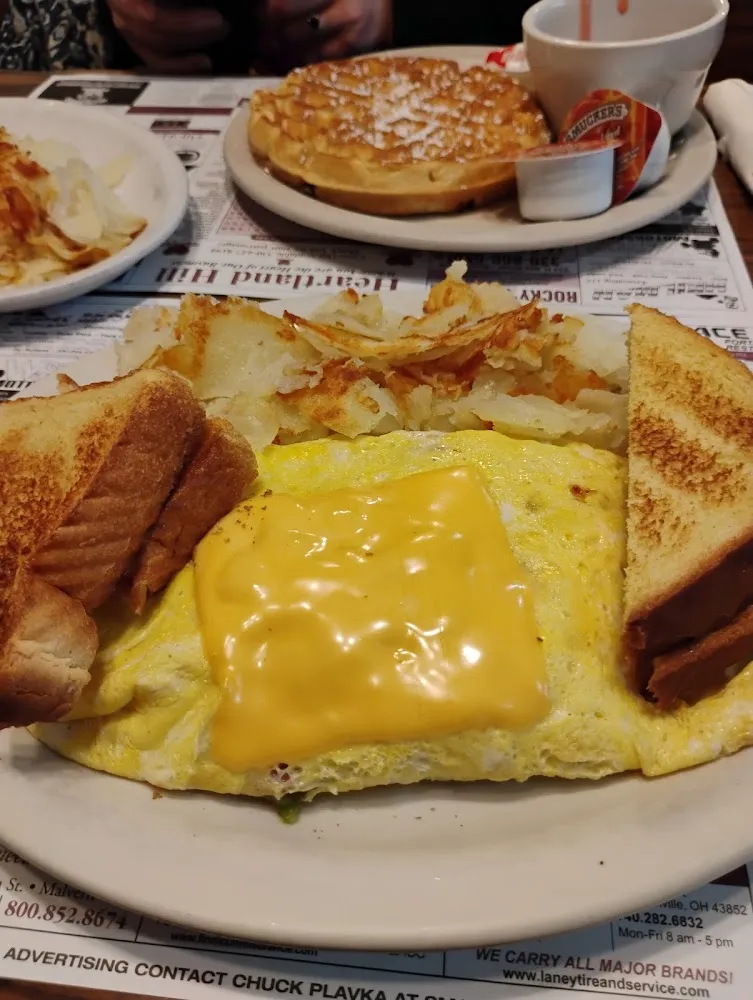 Omelette and Home Fries